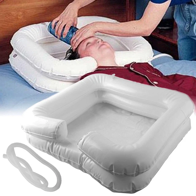 Lavabo de cabeza inflable lavabo de cabeza lavabo de cabello móvil lavabo de cabello