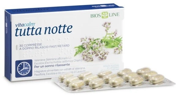 Vitacalm Tutta Notte F/R 30Cpr