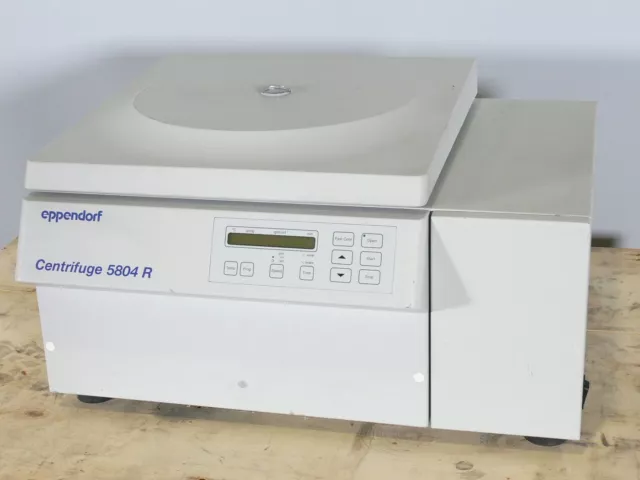 Eppendorf kühl Centrifuge Refrigerated 5805 5804R getestet, mit Rotor F-34-6-38