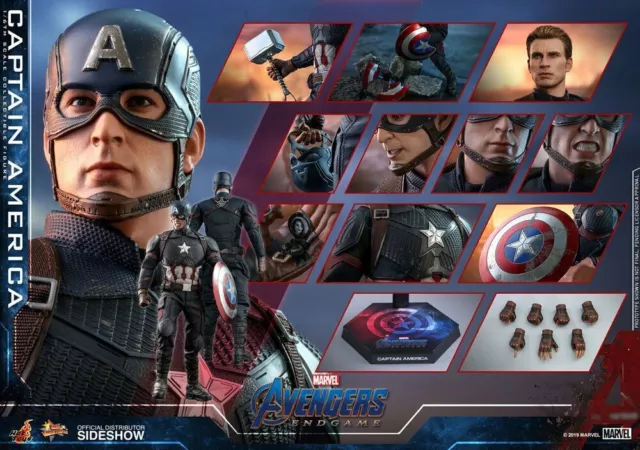 Marvel: Avengers Endgame – Captain America 1/6 Hot Toys Mms536