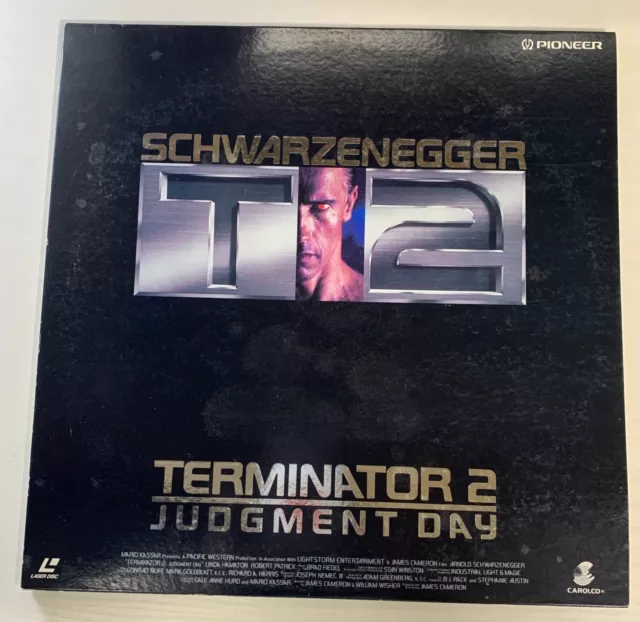 Terminator 2: Judgment Day Movie LaserDisc 1991 PILF-1375. Sci-Fi from Japan #24