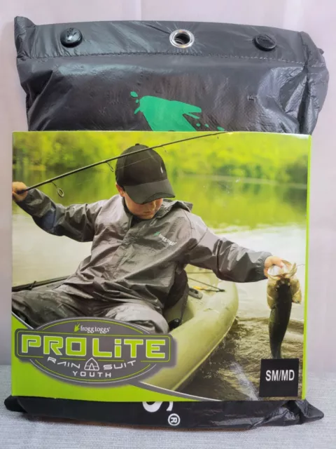 Frogg Toggs Pro-Lite Youth Rain Suit Size Small/Medium, New