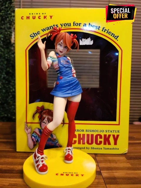 Child's Play Chucky Bishoujo Statue Horror Halloween Action Figure Model Toys