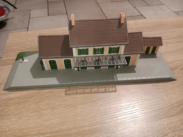 Maquette De Gare André Porte HO 122C - Neuvy 4 Bâtiments Ferroviaires Décor Train