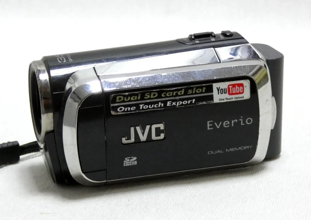 JVC Everio GZ-MS95SE Caméscope Argenté - En Panne / Pour Pièces Détachées