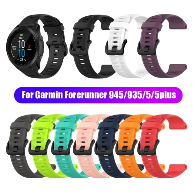 Strap Armbänder Silicon Watch Band For Garmin Forerunner 945 935 Fenix 5 Plus