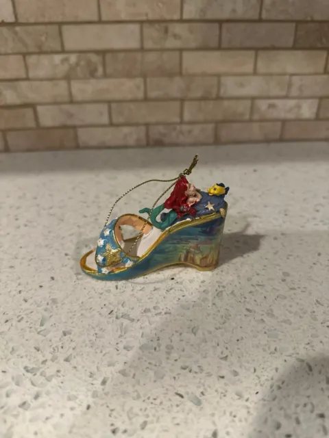 Disney Little Mermaid Ariel  Bradford Exchange Once Upon A Slipper