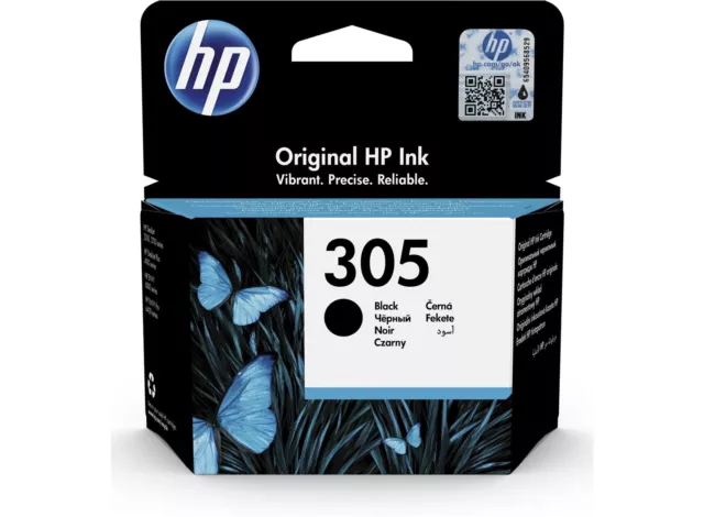 Cartuccia Originale Hp 305 3Ym61Ae Abe Nero Black Hp Deskjet 2300 Envy 6000