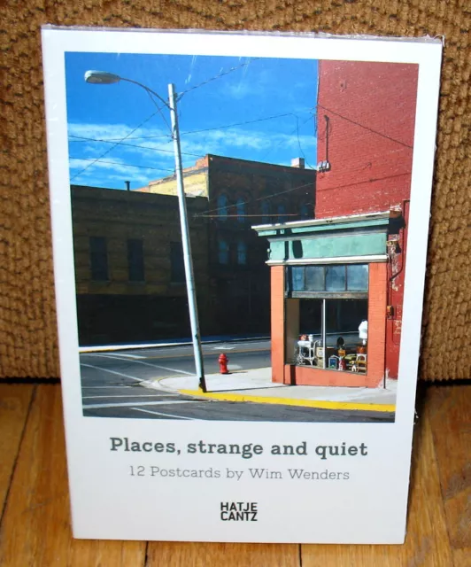 New Sealed Wim Wenders 12 Postcards Places Strange and Quiet Slipcase Landscapes