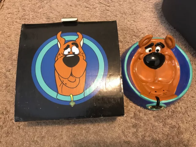 Vintage Scooby Doo Dog Bowl ~ Ceramic Cartoon Network 1997 Warner bros. Studio