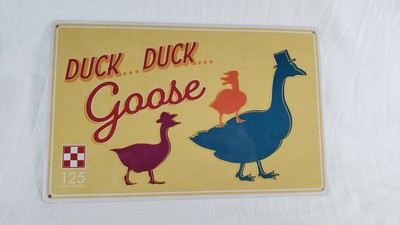 NEW PURINA Chicken Feed Metal Coop SIGN Duck Duck Goose Farm Kitchen Decor