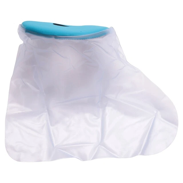 Protector de pie impermeable bañera impermeable cubierta ducha pie Z4E8