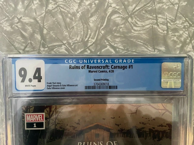 Ruins of Ravencroft Carnage 1 2nd Print CGC 9.4 1st Cortland Cassidy Key Low Prt 2