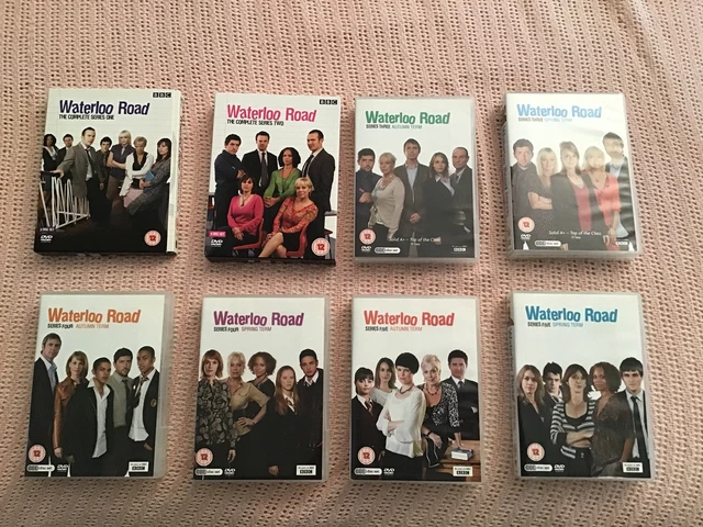 WATERLOO ROAD TV Show DVD REGION 2-PAL. BBC 8 Boxed Sets; Series 1  