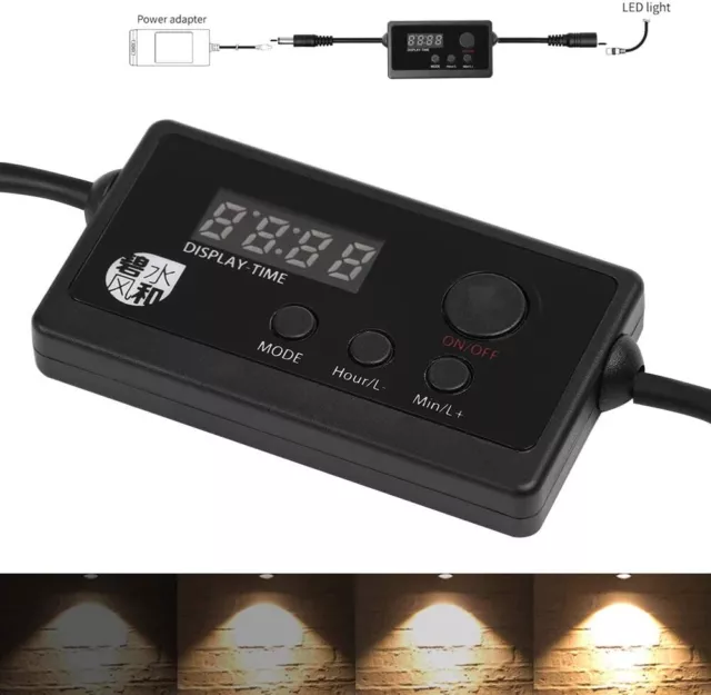 Fish Tank Aquarium Dimmer Light Modulator Lighting Controller Intelligent Timing