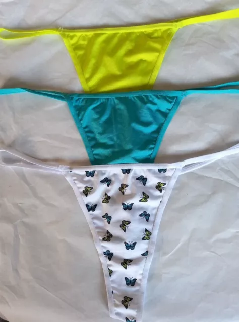 PRIMARK SECRET POSSESSIONS Silky Touch Thong Knickers Panties 3