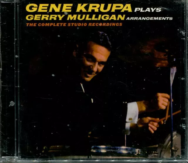 Gene Krupa Plays Gerry Mulligan Arrangements Complete Studio Recordings CD NEW