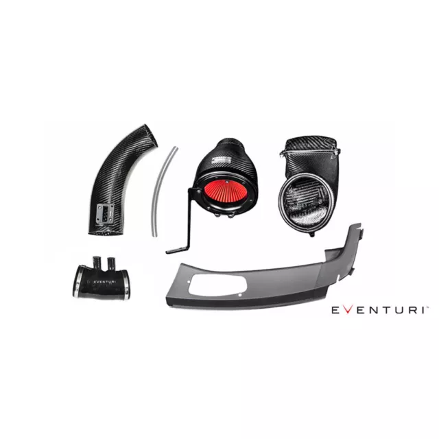 Eventuri V2 For Honda Civic Type R Fk2 Rhd Black Carbon Intake With Carbon Tube