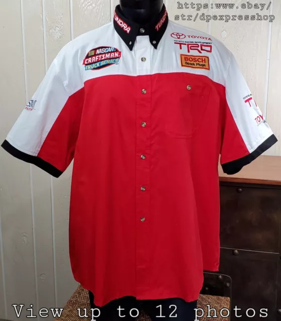 NASCAR CRAFTSMAN TRUCK Series Pit Crew Toyota Tundra Mechanics Shirt ...