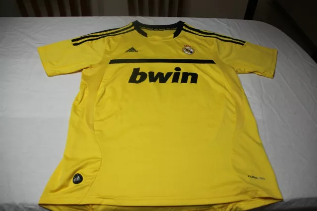 Camiseta Vintage Del Real Madrid De Marca Adidas Talla L De Nº 1   Casillas