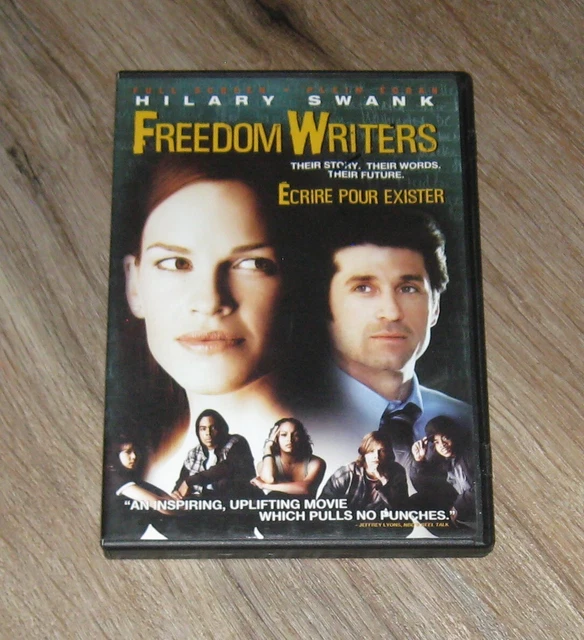 FREEDOM WRITERS DVD movie Patrick Dempsey HILARY SWANK Scott Glenn