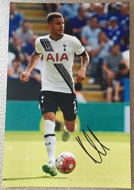 KYLE WALKER,GENUINE HAND SIGNED 8" x 12” PHOTO,+ COA,LIFE TIME GUARANTEE