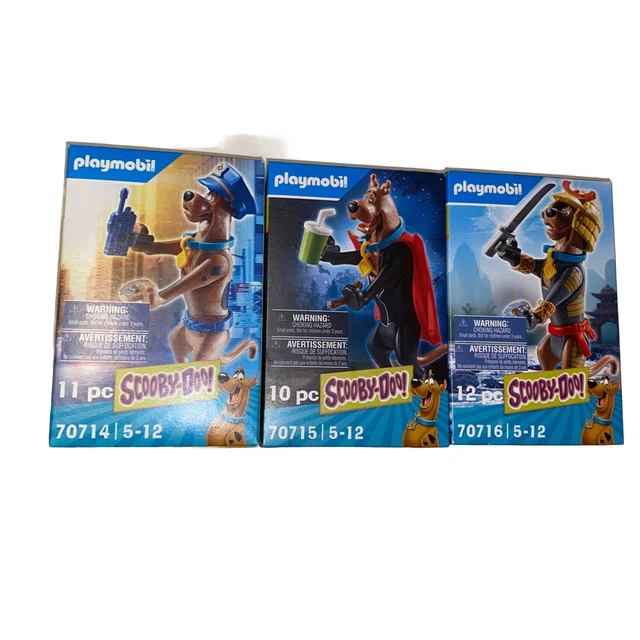 Collection Complète Playmobil Scooby-Doo - 6 Sets : 70711 à 70716 - Neuf