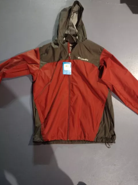 columbia waterproof windbreaker jacket Medium Size