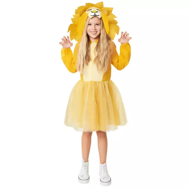 Leonessa Costume Regina - Ruggito Nell'Divertente! Perfetto per 6-8yrs