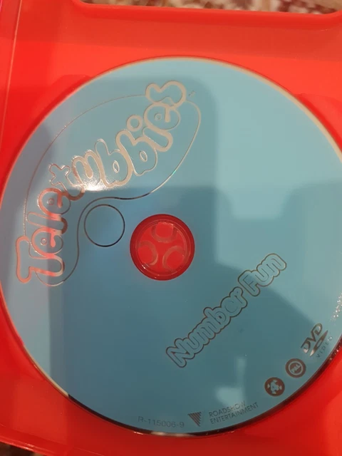 THE TELETUBBIES NUMBER Fun Dvd Rare Kids Children's Cult Bbc Tv 2005 ...
