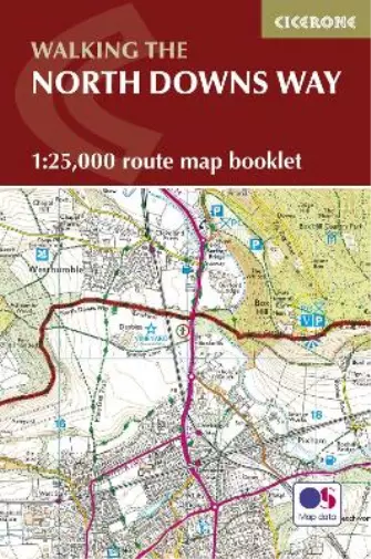 Kev Reynolds North Downs Way Map Booklet (Poche)