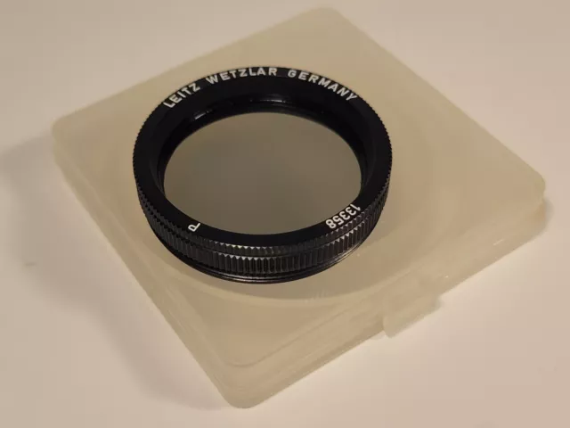 Leica Leitz Wetzlar Filtre Polarisant 13358 P - Polarizer Filter 44mm