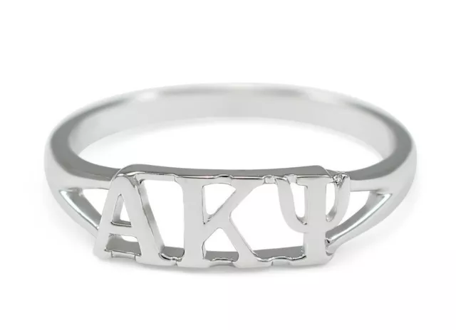 Alpha Kappa Psi Co Ed Fraternity Sterling Silver Ring | Women's Ring - New!!**