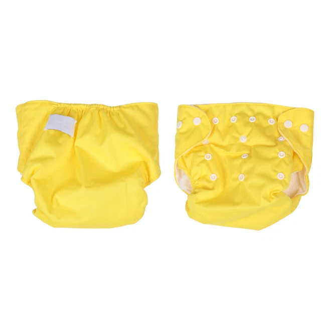 Adjustable Reusable Lot Baby Cloth Diaper Nappies Washable Diapers 11