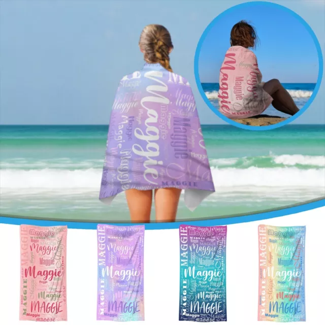 Beach Towels Swimming Pool Towels Quick Drying Beach Towels (60*180cm)