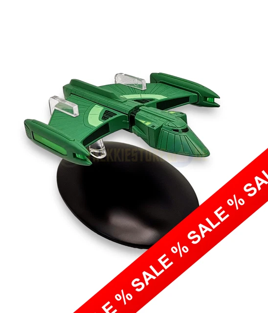 Eaglemoss Romulan Scout Ship Star Trek la collezione ufficiale astronavi no mag