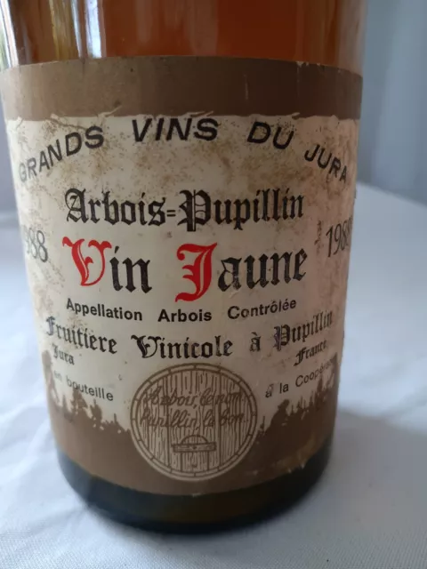 Grand vin du Jura Arbois - Pupillin 1988