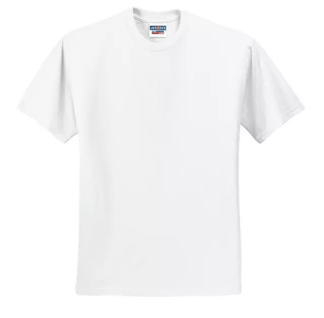 LOT 30x Jerzees Cotton Blend Plain Crew Neck Youth T Shirt Variety X Large XL 3