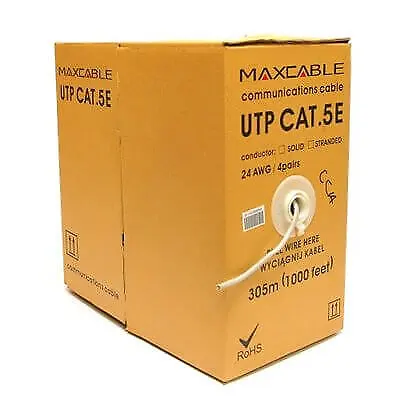 Cavo UTP Maxcable, cat.5e, 305m, CCA