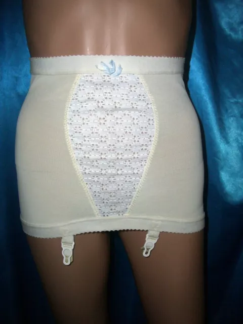 Vintage Allure strammer Strapsmieder Hüfthalter Pin Up Girdle 4 Strapse ++ (f62)