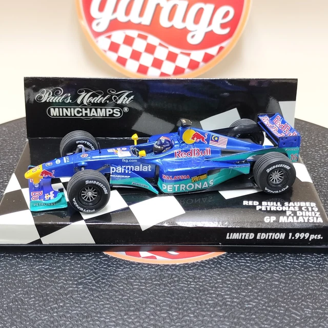 Sauber Ford C14 J.C. Boullion #29 1995 1/18 Minichamps F1 Formule 1 défaut