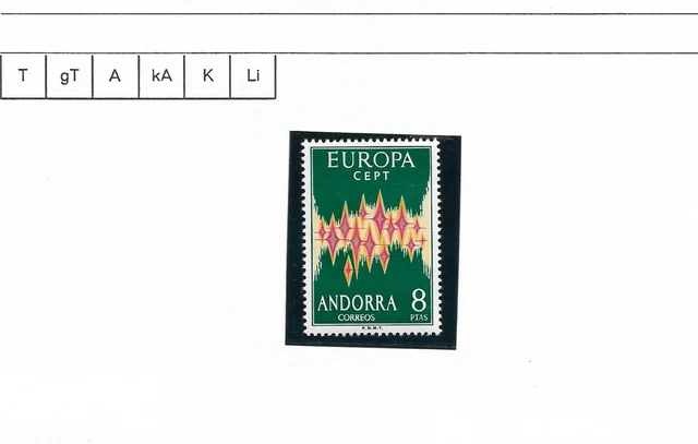 EU / Andorra span. / Mi.-Nr. 71 postfrisch