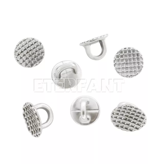 ETERFANT Dental Ortho Lingual Buttons MIM Direct Bond Eyelet Round/Rectangular
