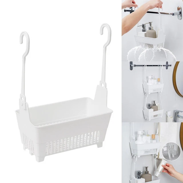 Cesta colgante duradera cesta multifuncional blanca 1 x cesta colgante 1 pieza