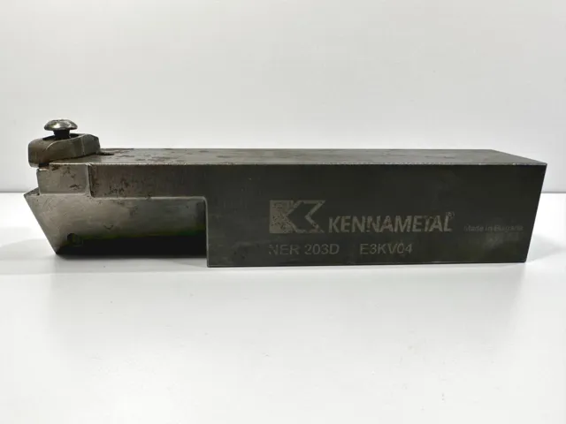 KENNAMETAL NER 203D Used Lathe Tool Holder 1.25" Shank 1pc