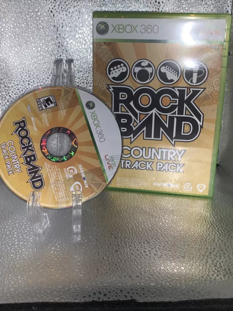 Rock Band: Country Track Pack (Microsoft Xbox 360, 2009)