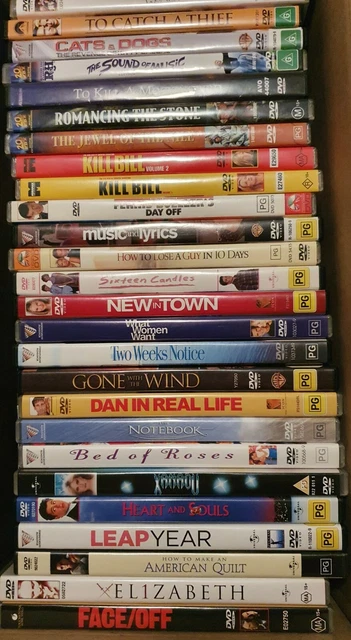 DVD Movie Film 100 Titles - Drama Romance Comedy Sci-Fi Thriller hits R4 VGUC