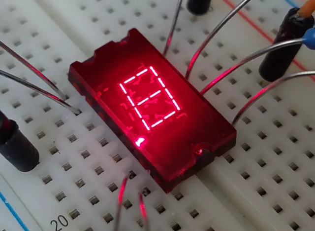 TIL302 LED display