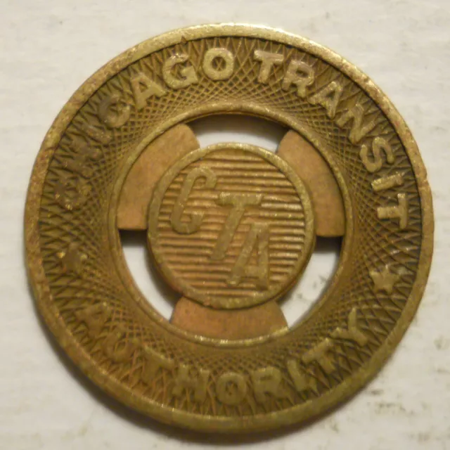 Chicago Transit Authority (Illinois) transit token - IL150AC 2