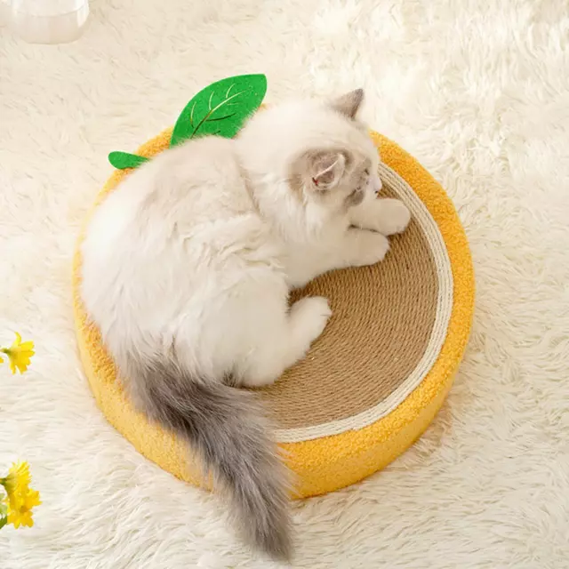 Kitty Cat Scratching Pad Couch Scratcher Sisal Durable Cat Scratch Pad Bed